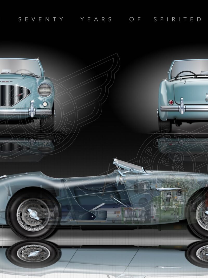 Austin-Healey 100 70th Anniversary