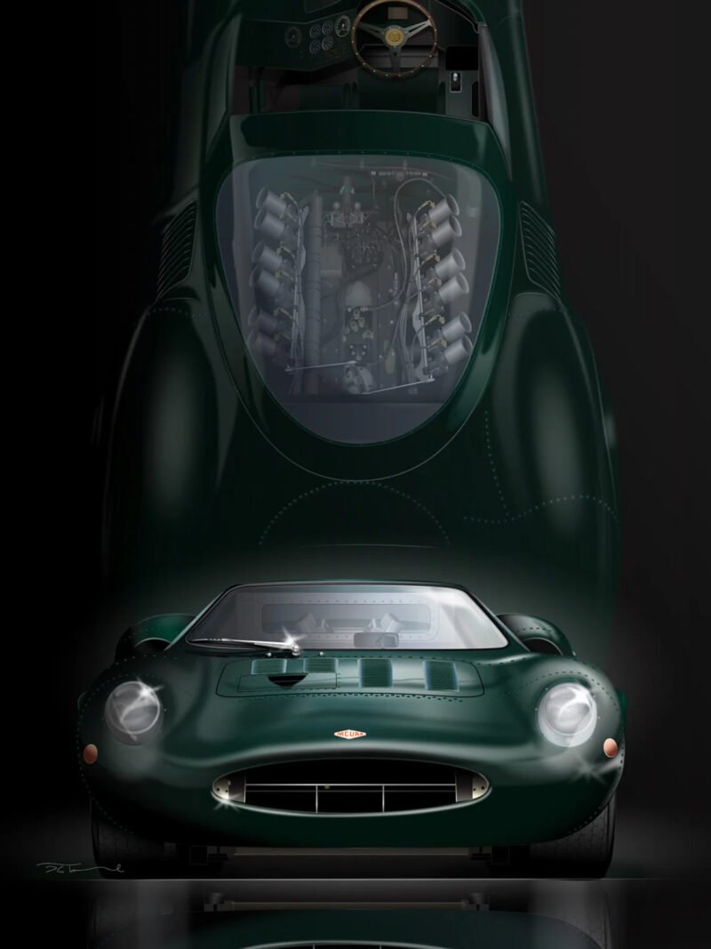 Jaguar XJ13 Fabric Display
